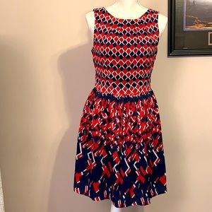 Vibrant beautiful dress